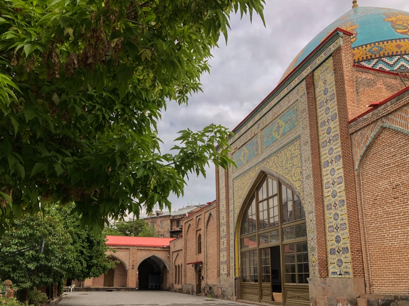 blue mosque yerevan armenia-3-min