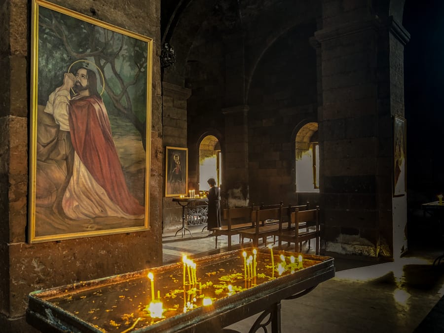 etchmiadzin cathedral interior