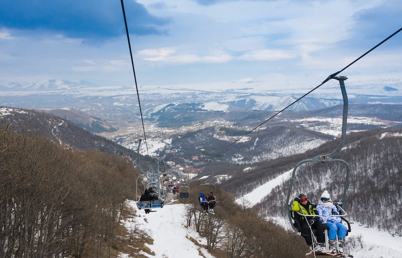 Best things to do in Tsaghkadzor, Armenia (What to do in Tsaghkadzor, Food, Drinks, Activities): Skiing at Tsaghkadzor