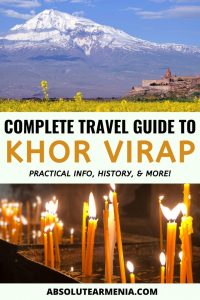 Khor Virap Monastery: A Complete Travel Guide to the Famous Armenian Landmark | Armenia #travel #armenia #yerevan #monastery #khorvirap #ararat | Armenia Trips | Places Near Yerevan | Places to Visit in Armenia | Yerevan Day Tours | Tours from Yerevan | What to do in Yerevan | What to see in Armenia | Armenia travel | Khor Virap Armenia | Armenia Places | Armenia Sights | Where to go Armenia | Armenia history | Armenia photography | Yerevan travel 