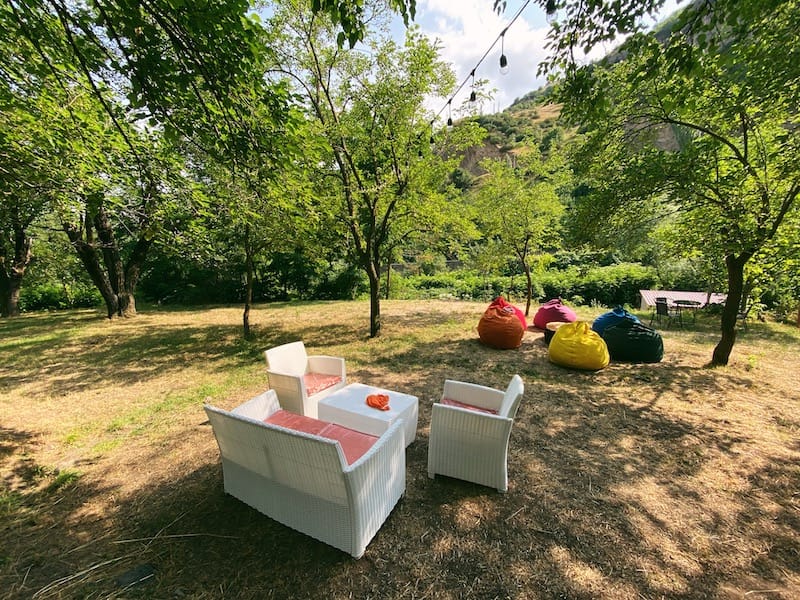 Sleeping Amongst the Mulberries at Ttenut Eco Camping