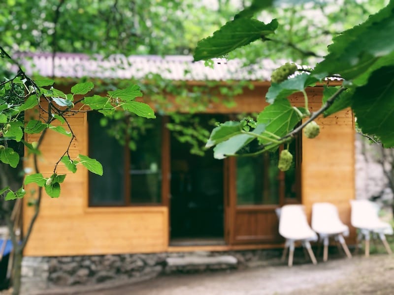 Sleeping Amongst the Mulberries at Ttenut Eco Camping