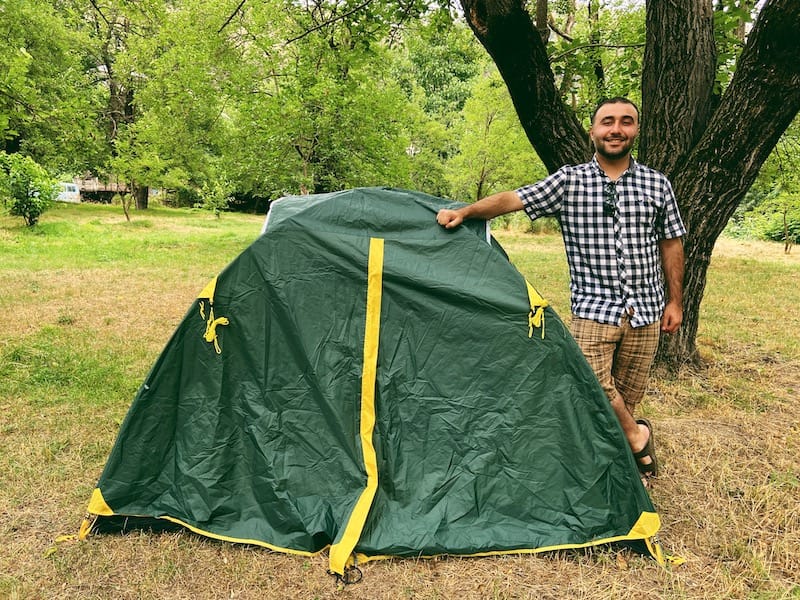 Sleeping Amongst the Mulberries at Ttenut Eco Camping