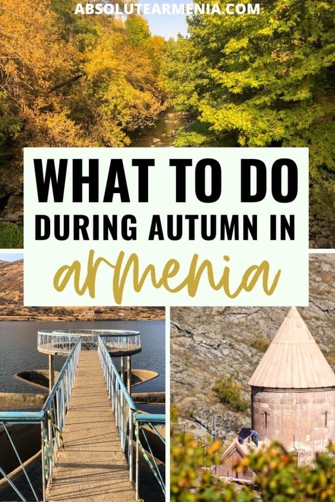 Things to do during autumn in Armenia | #armenia #caucasus #autumn #fall Are you planning a trip to Armenia in autumn? This guide will give you some inspiration of all the wonderful things to do during autumn in Armenia. | Things to do in Armenia | What to do in Armenia | Armenia fall | Armenia autumn | Places to visit in Armenia