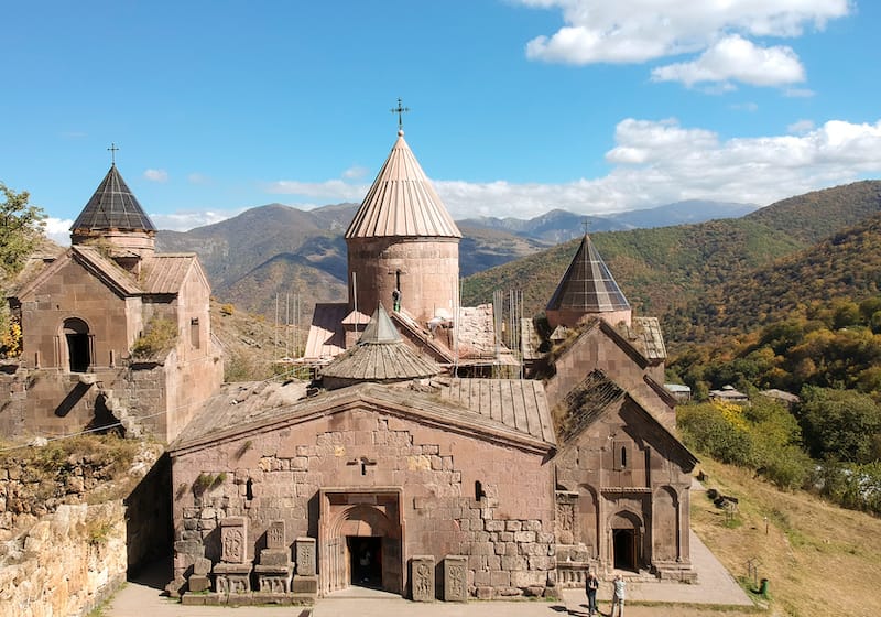 Autumn in Dilijan National Park in Armenia