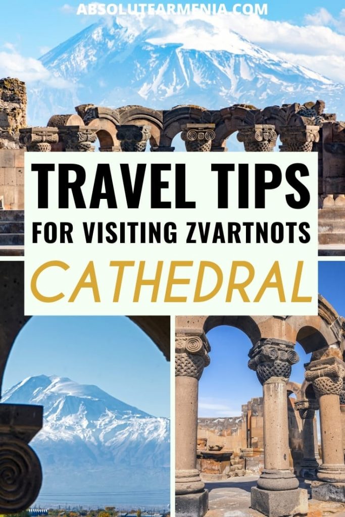 How to Visit Zvartnots Cathedral from Yerevan (And Why You Should!): If you plan to visit Zvartnots Cathedral, this guide will help you plan your trip, including the best way to get there. This Zvartnots travel tips will definitely help! #armenia #zvartnots #echmiadzin Things to do in Armenia | Places to visit in Armenia | Armenia photography | Armenia sights | Armenia history | Yerevan day trips | Things to do in Yerevan | What to do in Armenia n| UNESCO