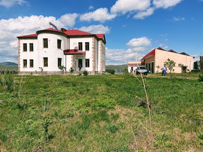 Information headquarters for Lake Arpi National Park in Paghakn