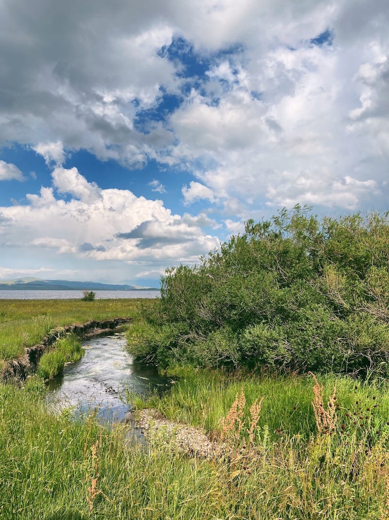 Traveling to Lake Arpi in Armenia