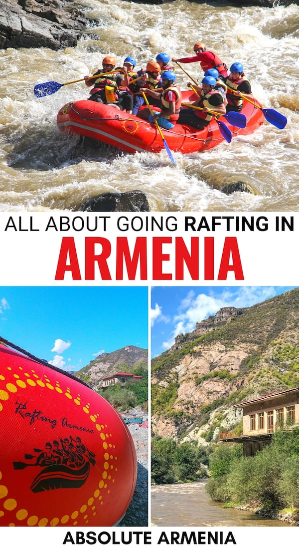 Are you considering booking a trip to go rafting in Armenia? This guide showcases the best of Armenia rafting on the Debed River in Lori Province. It tells you how to book, what to expect, and much more! | Armenia travel | Things to do in Armenia | Rafting Caucasus | Armenia adventure | Armenia activities | Armenia tours | What to do in Armenia | Yerevan day trips