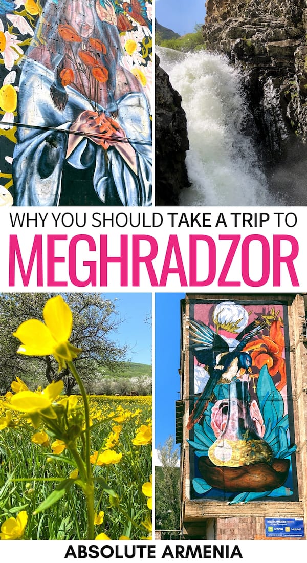 Meghradzor is a colorful village in Kotayk and one that should be on your Armenia bucket list! This is a guide of things to do in Meghradzor (and how to get there)! | Kotayk Armenia | Armenia village | Day trip from Yerevan | North Armenia | Visit Meghradzor | Meghradzor travel | Armenia waterfall | Places to visit in Armenia