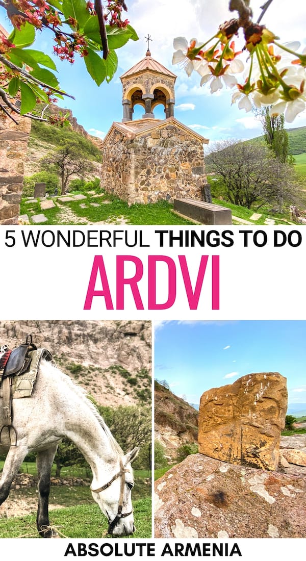 Are you looking to take a trip to Ardvi? This small Lori village is magical and you will find many things to do in Ardvi. Check out our short travel guide! | Visit Lori | Ardvi Armenia | Odzun | Surb Hovhannes Monastery in Ardvi | Places to visit in Armenia | Armenia villages | Armenia nature | Armenia in spring | History of Armenia | Armenia sightseeing | Armenia attractions | Armenia landmarks