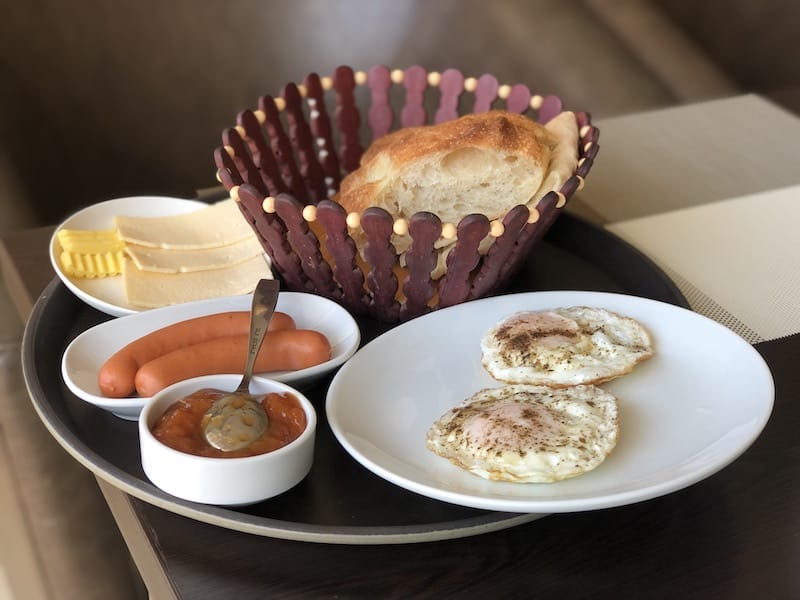 Breakfast at Hotel Laguna in Vanadzor