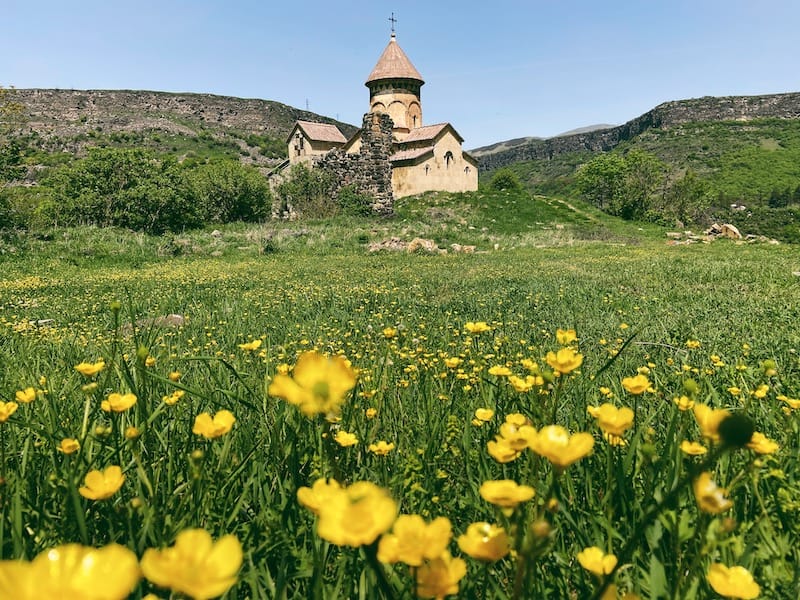 Hnevank Monastery in Kurtan