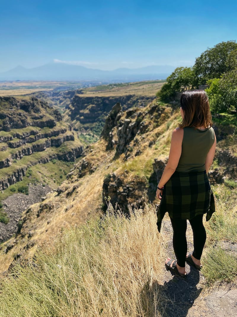 Me at Ashtarak Gorge