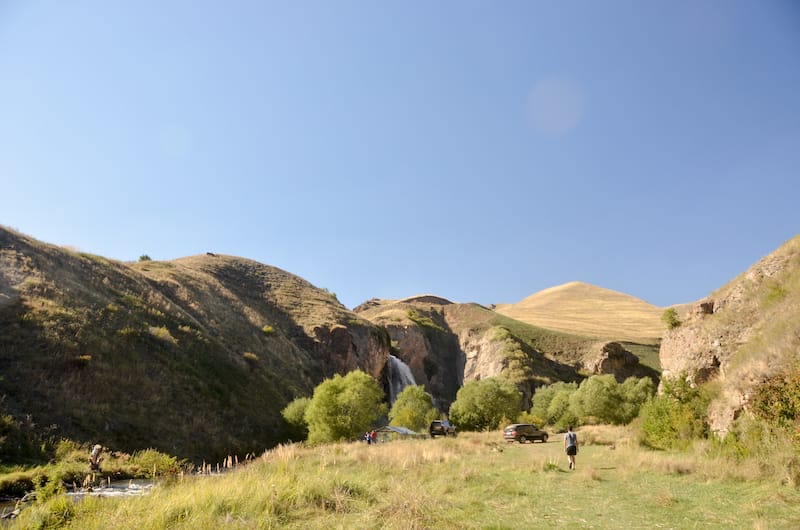 Trchkan Waterfall in Armenia