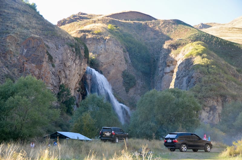 Trchkan Waterfall in Armenia