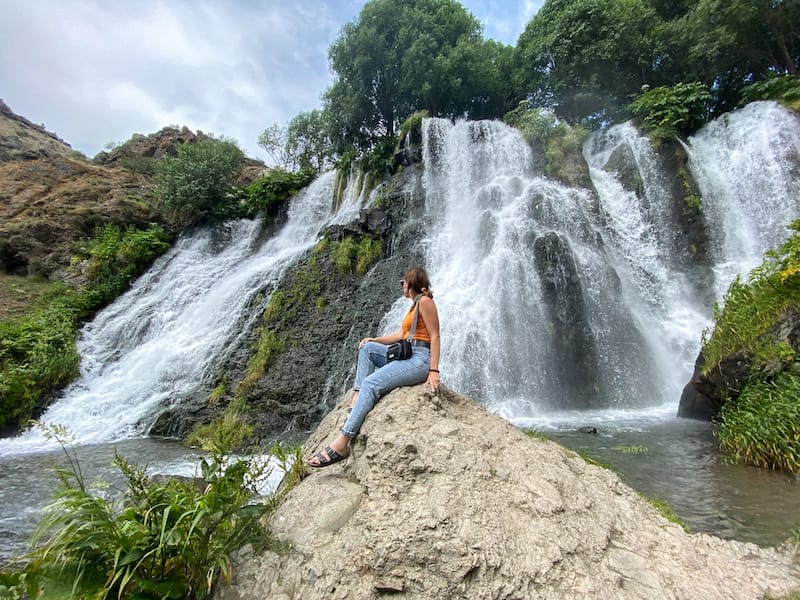 Shaki Waterfall in Syunik Armenia-9