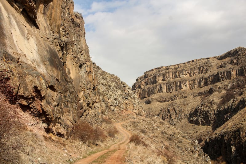 Aram's hike through Kasagh Gorge