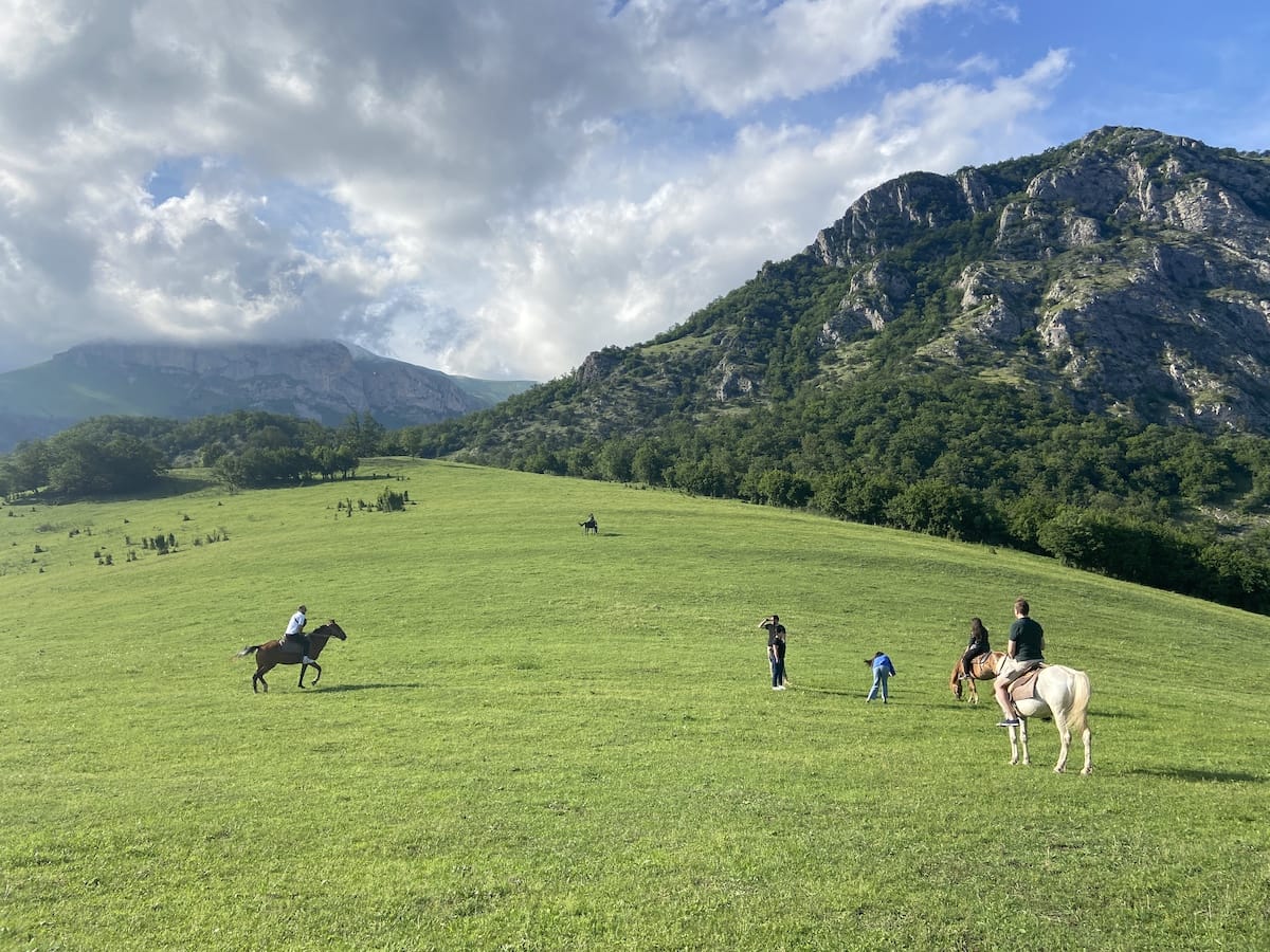 Horseback riding in Tavush