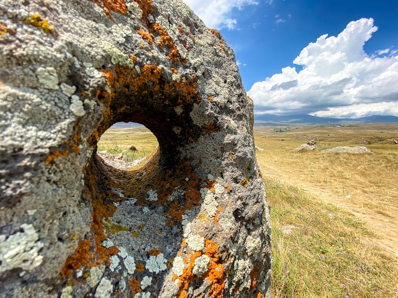 Visiting Karahunj in Armenia