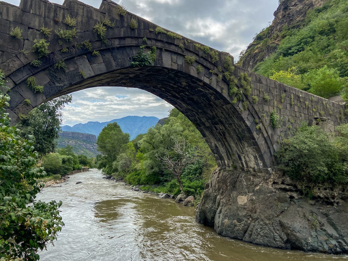 Sanahin Bridge in Armenia