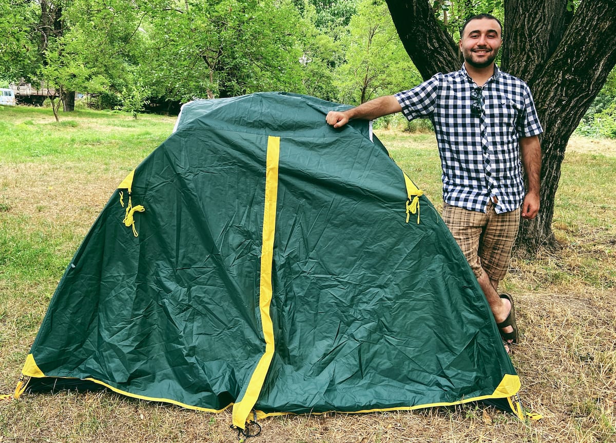 Aram camping in Armenia