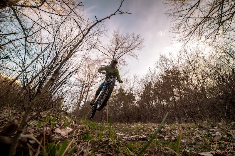 Along the Artek Trail (photo courtesy of Boo Mountain Bike Park)