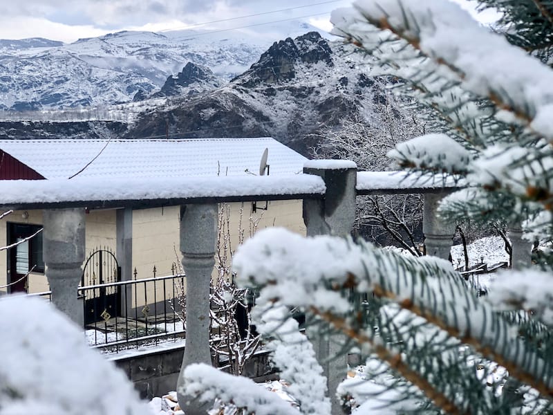 Debed Canyon during the winter