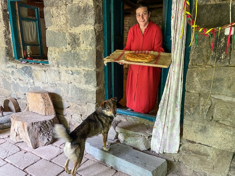 Hasmik at the House of Fairy Tale in Pambak