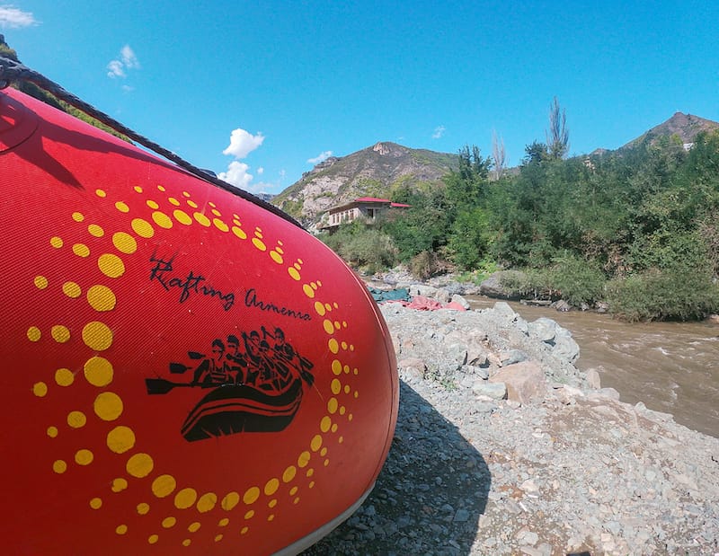 Rafting in Armenia