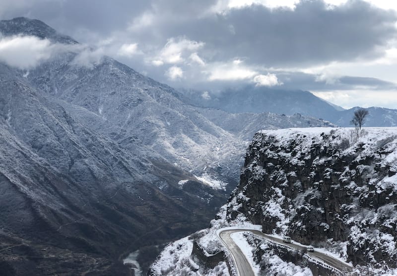 Winter along the Debed Canyon