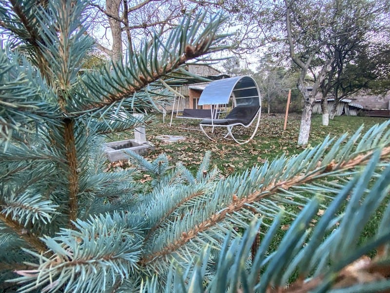 Green garden at Narek