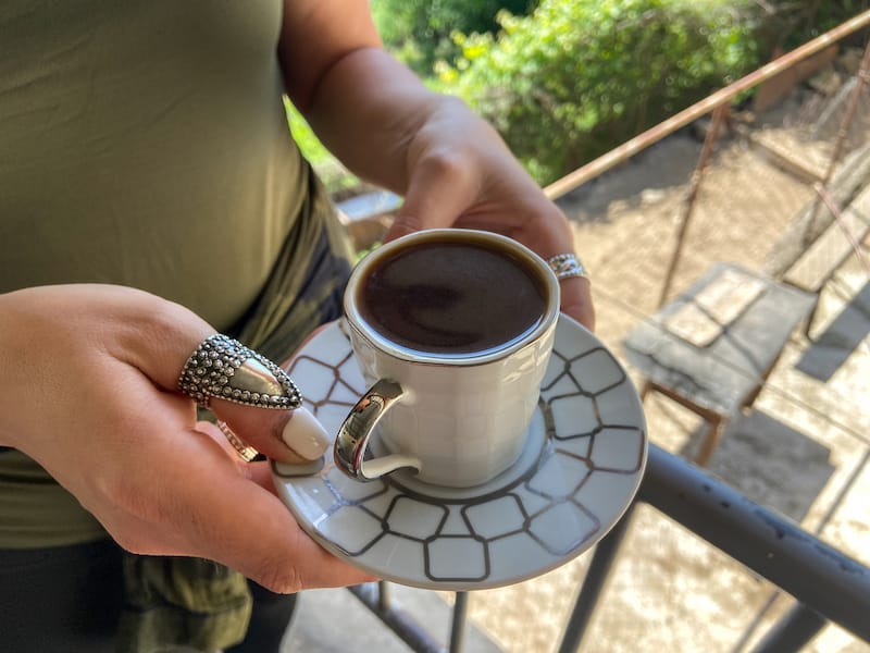 Coffee at Khustup Guesthouse