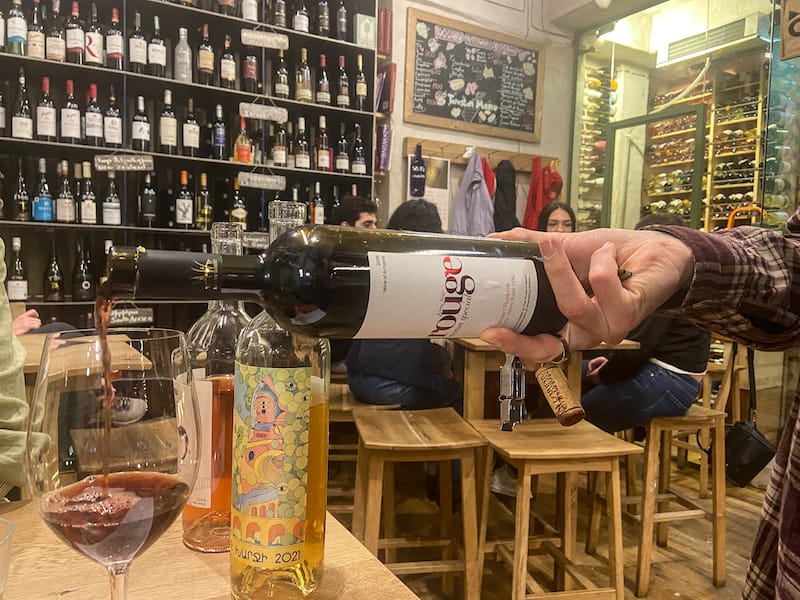 Wine tasting in Yerevan