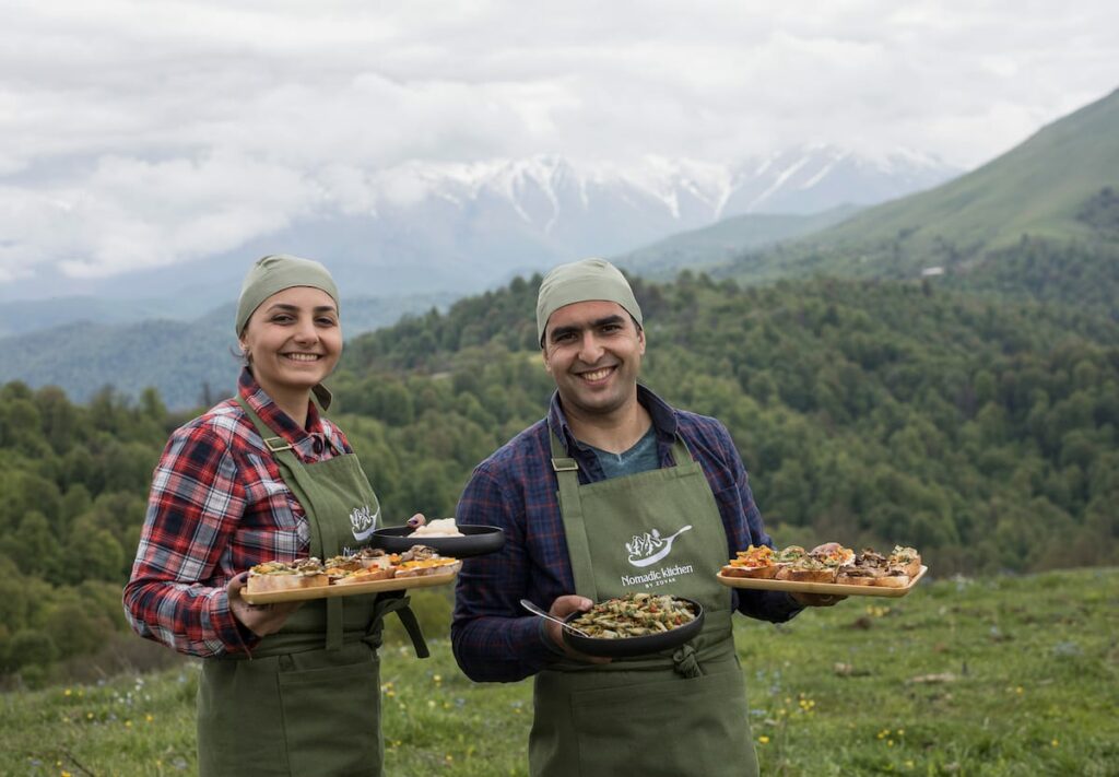 Nomadic Kitchen by Zovak in Armenia