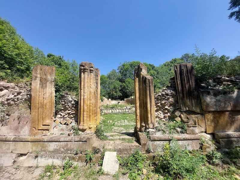 Church ruins in Armenia