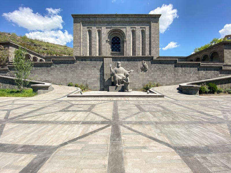 Matenadaran in Yerevan Armenia. One of the biggest manuscripts museum in the world 