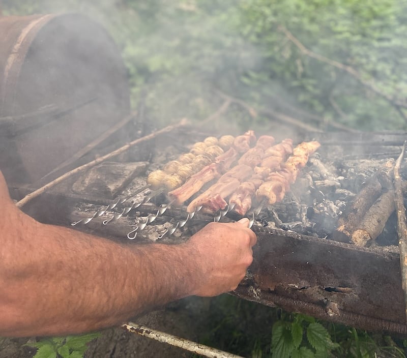 Fliping the BBQ