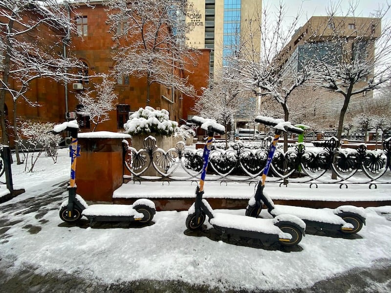 Yerevan in Winter