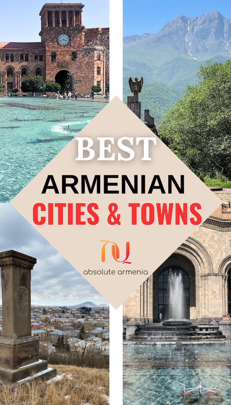 Best Armenian Cities, Pinterest pin