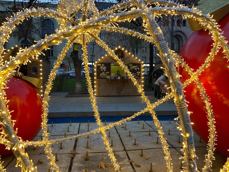 Christmast Market in Yerevan