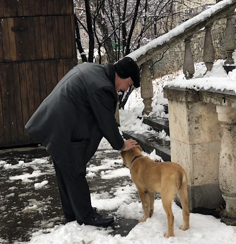 winter in Dilijan Armenia