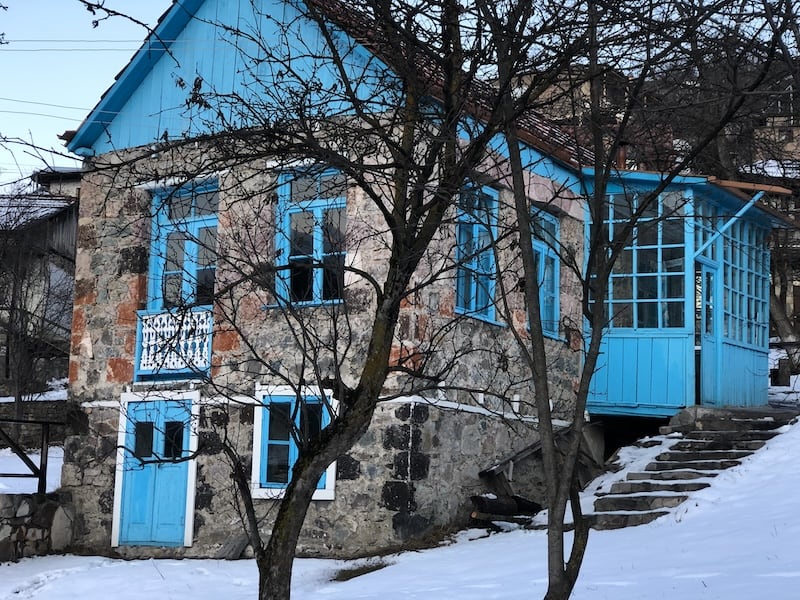 Dilijan in winter