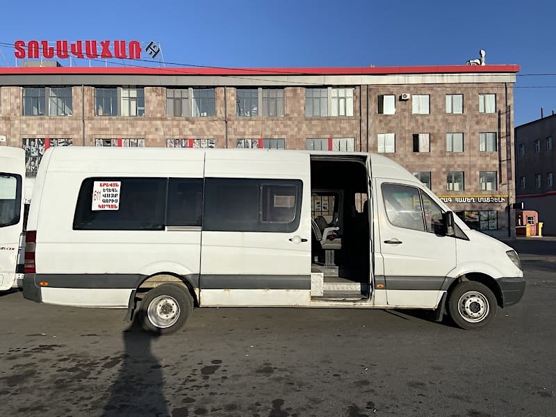 Minibus (Marshrutka) from Yerevan to Goris