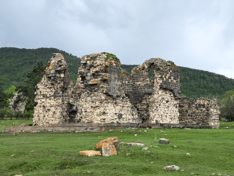 ruins of the 6th-century Tormak church, Armenia