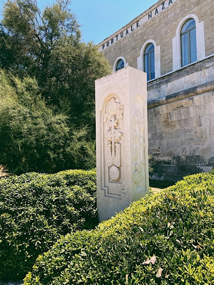 Armenian khachkar in Bari, Italy