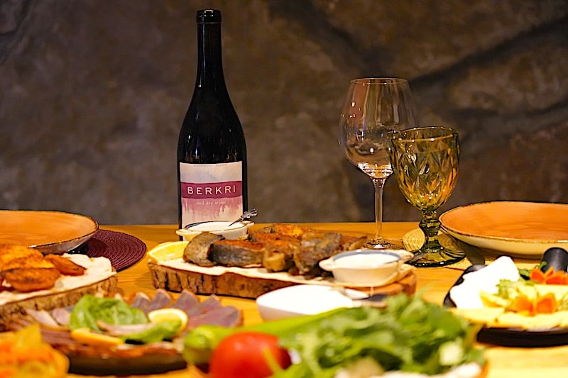 Wine tasting at Berkri 