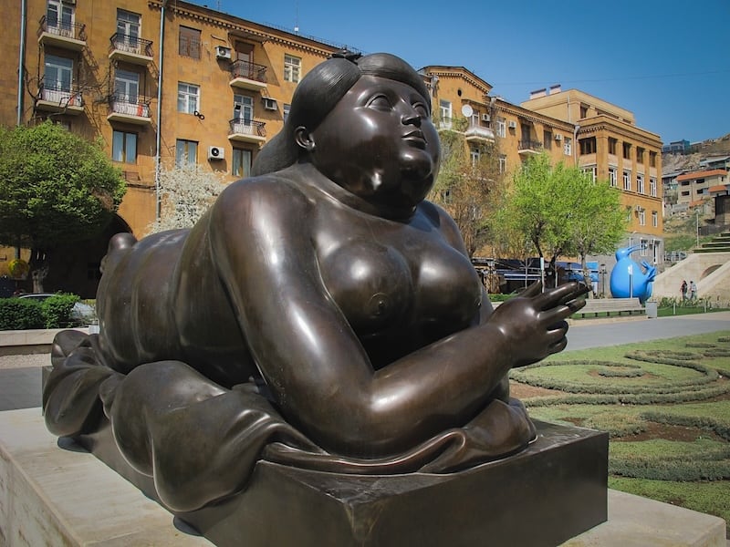Botero's Fat Lady, Yerevan