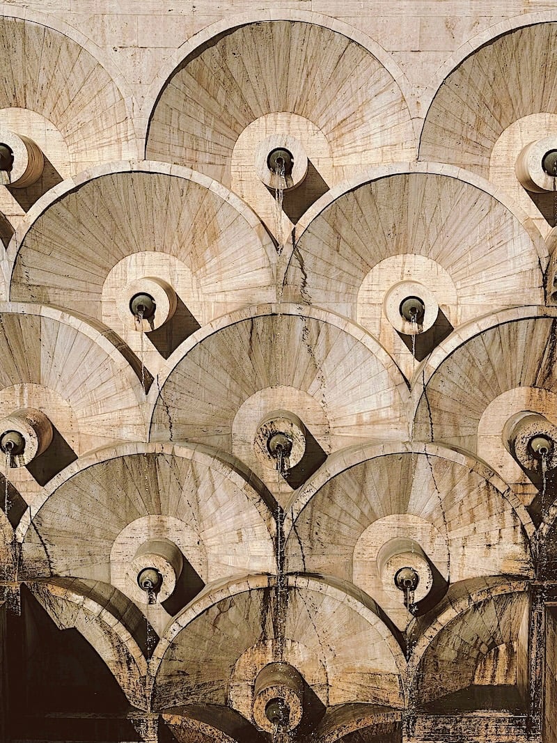 Cascade in Yerevan Unique Water Fountains