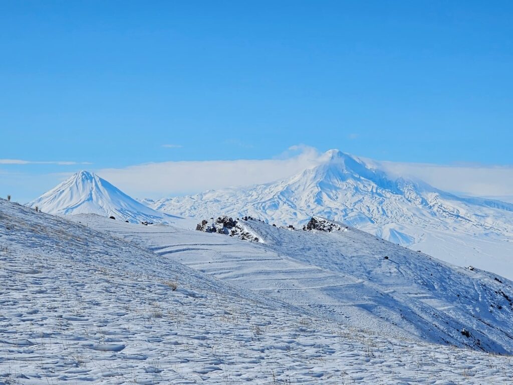 Mount Ararat in winter